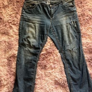 Revolt jeans Used by has life left.